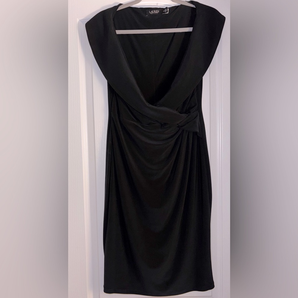 Ralph Lauren faux wrap dress sz 10